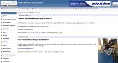 Desktop Screenshot of holbaektennis.halbooking.dk